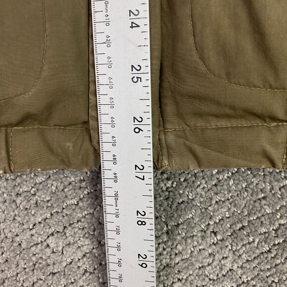 Vintage Eddie Bauer Vest Men's Large Khaki Full Zip Utility Hiking Outdoor Korea - Picture 15 of 16
